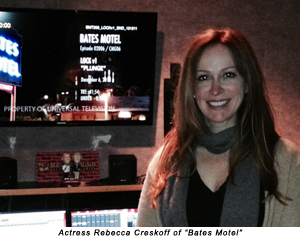 Actress Rebecca Creskoff of Bates Motel